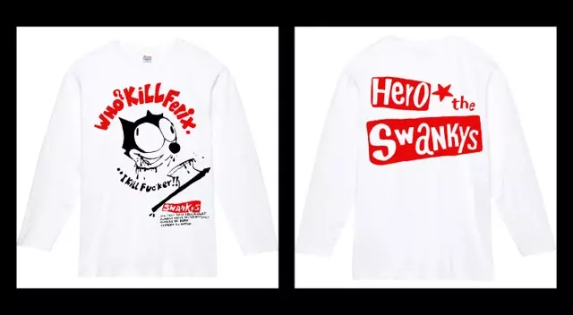XL / LONG SLEEVE T-SHIRT WHO?KILL FERIX I KILL FUCKER !!/SWANKYS
