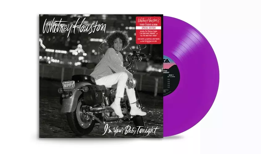 WHITNEY HOUSTON / ホイットニー・ヒューストン / I'M YOUR BABY TONIGHT "LP" (VIOLET VINYL)