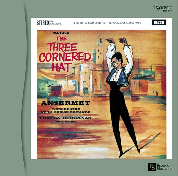 ERNEST ANSERMET / エルネスト・アンセルメ / FALLA:THE THREE CORNERED HAT / ファリャ: バレエ「三角帽子」 (LP)