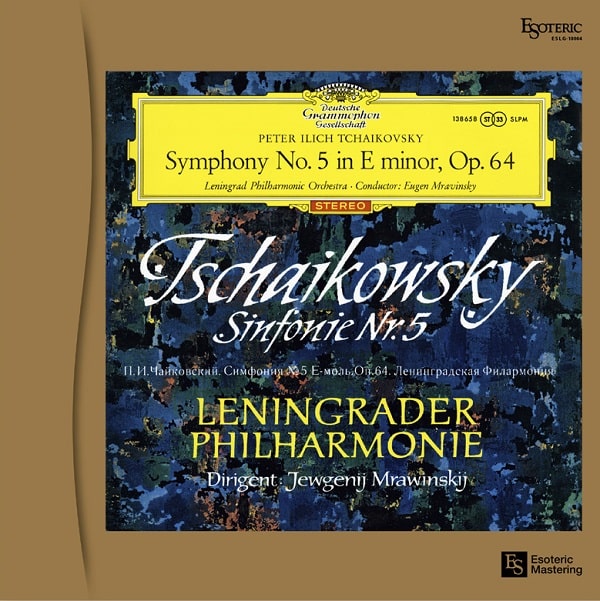 EVGENY MRAVINSKY エフゲニー・ムラヴィンスキー / TCHAIKOVSKY:SINFONIE NR.5 / チャイコフスキー:交響曲第5番(LP)