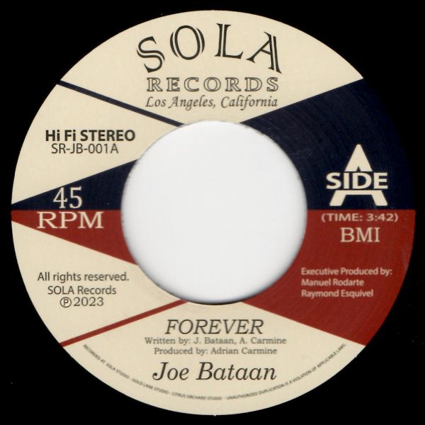JOE BATAAN / ジョー・バターン / FOREVER / OUR LAST DANCE