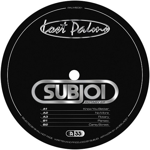 SUBJOI / ROTARY EP [SOLID SILVER VINYL / LABEL SLEEVE]