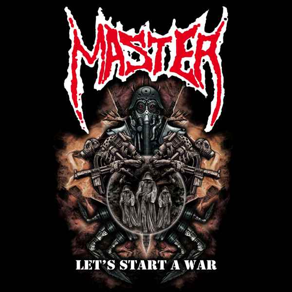 MASTER / LET'S START A WAR<RED VINYL>