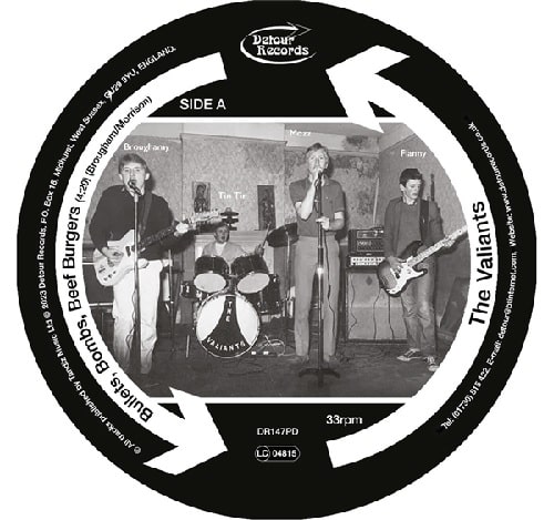 VALIANTS (PUNK) / LIVING FOR TODAY (7"/PICTURE DISC)