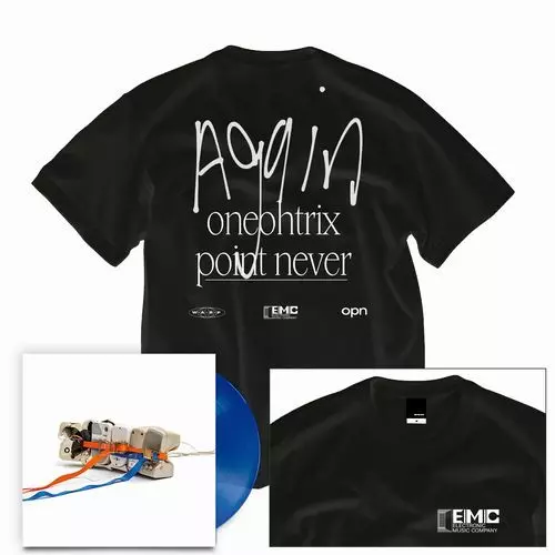 ONEOHTRIX POINT NEVER / ワンオートリックス・ポイント・ネヴァー / AGAIN (日本語帯付き)+Tシャツ(XL)