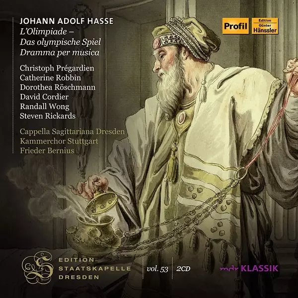 FRIEDER BERNIUS / フリーダー・ベルニウス / HASSE:L'OLIMPIADE