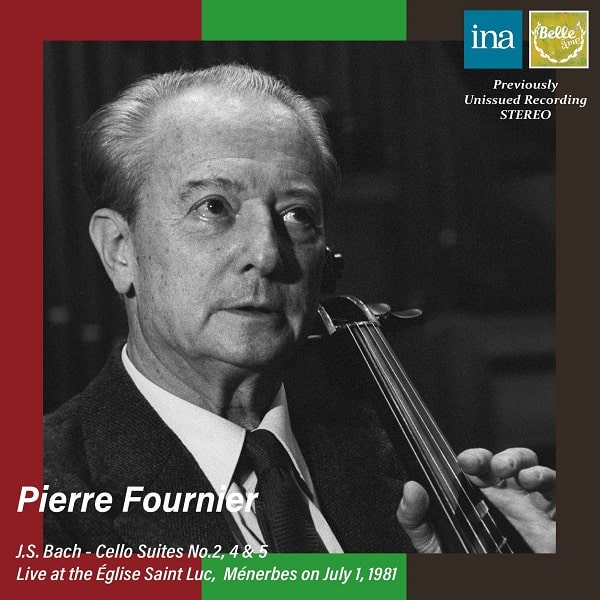 PIERRE FOURNIER / ピエール・フルニエ / バッハ:無伴奏チェロ組曲2,4&5番
