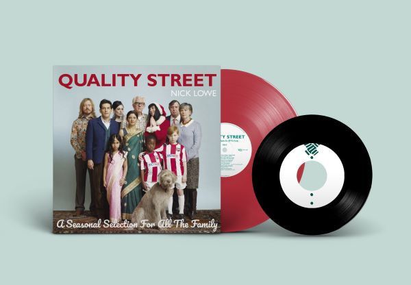 NICK LOWE / ニック・ロウ / QUALITY STREET : A SEASONAL SELECTION FOR ALL THE FAMILY - 10TH ANNIVERSARY DELUXE EDITION, RED VINYL + BONUS 45 SINGLE)