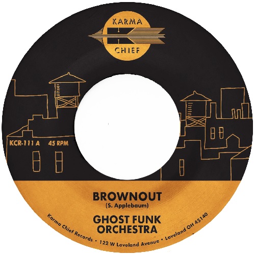 GHOST FUNK ORCHESTRA / BROWNOUT / BONEYARD BAILE (7") (COLOR VINYL)