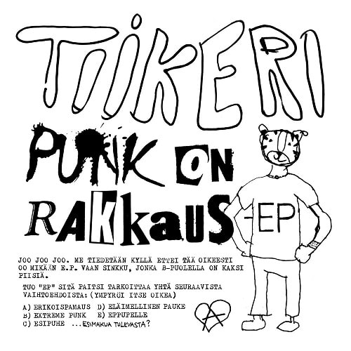TIIKERI / PUNK ROCK PAMAUS!!! (7")
