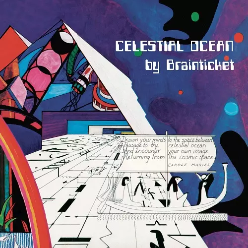 BRAINTICKET / ブレインチケット / CELESTIAL OCEAN: LIMITED BLUE/RED SPLATTER COLOR VINYL