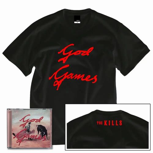 KILLS / キルズ / GOD GAMES (CD+T-SHIRTS) (XL) / ゴッド・ゲーム (CD+T-SHIRTS) (XL)