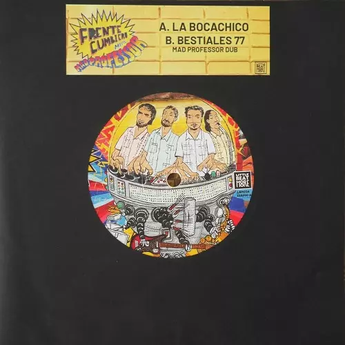 FRENTE CUMBIERO & MAD PROFESSOR / フレンテ・クンビエロ & マッド・プロフェッサー / LA BOCACHICO / BESTIALES 77 DUB (BLACK VINYL)