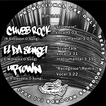 CHUBB ROCK, EL DA SENSEI, UPTOWN & TUFKUT / STILL HERE 12"