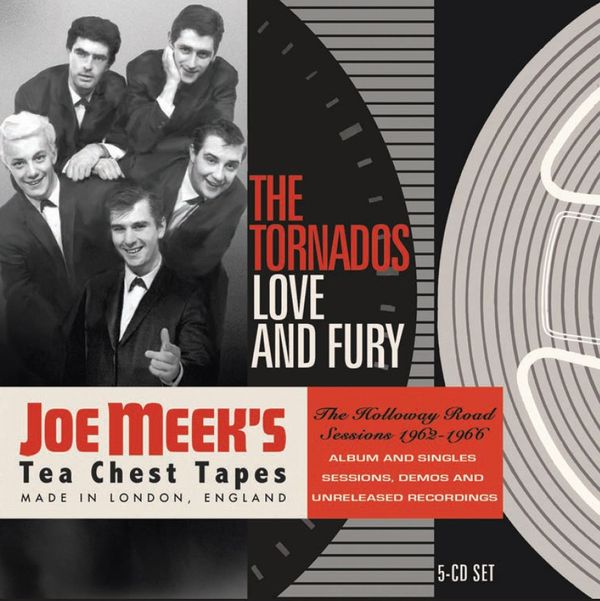 TORNADOS / トルネードス / LOVE AND FURY - THE HOLLOWAY ROAD SESSIONS 1962-1966 5CD CLAMSHELL BOX