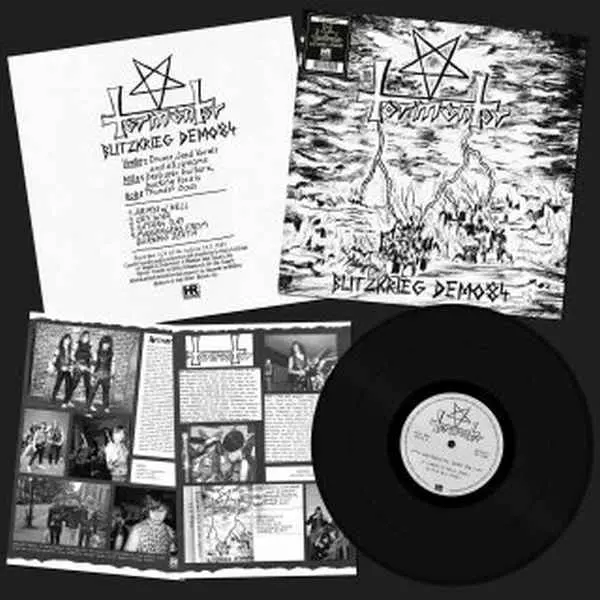 TORMENTOR (KREATOR) / BLITZKRIEG DEMO '84 MLP BLACK 2ND PRESSING