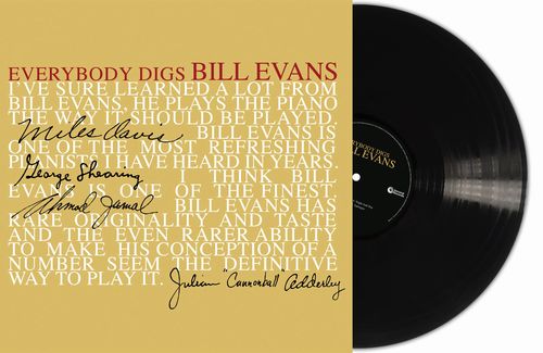 BILL EVANS / ビル・エヴァンス / Everybody Digs Bill Evans(LP/180G)