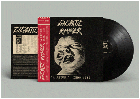 GIGATIC KHMER / A FETUS - DEMO 1989 (LP/SOLID BLACK VINYL)