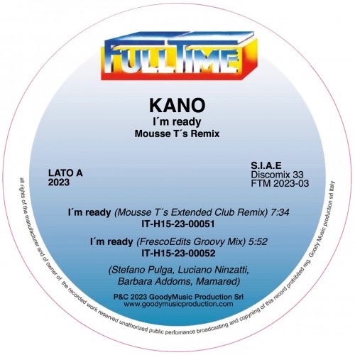 KANO / カノ / I'M READY (MOUSSE T AND FRESCOEDITS REMIXES) (12")