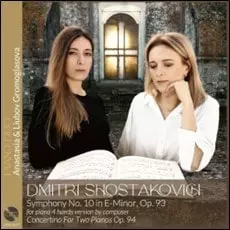 PIANO DUO ANASTASIA & LIUBOV GROMOGLASOVA / アナスタシア&リウボフ / ショスタコーヴィチ:交響曲第10番