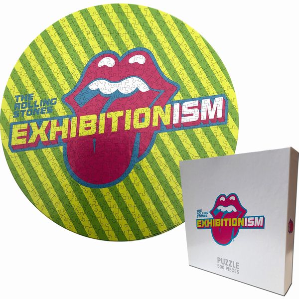 ROLLING STONES / ローリング・ストーンズ / ROLLING STONES EXHIBITIONISM ROUND 500 PIECE JIGSAW PUZZLE