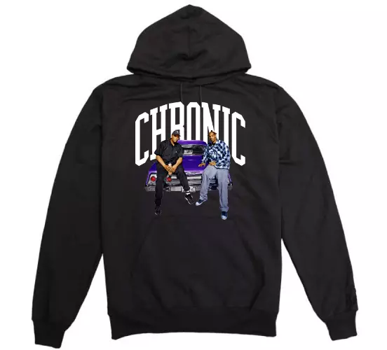 DR. DRE / ドクター・ドレー / STILLAS "CHRONIC P/O HOODIE (BLACK L)
