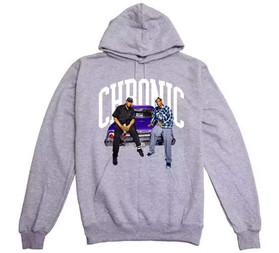 DR. DRE / ドクター・ドレー / STILLAS "CHRONIC P/O HOODIE (H.GREY L)