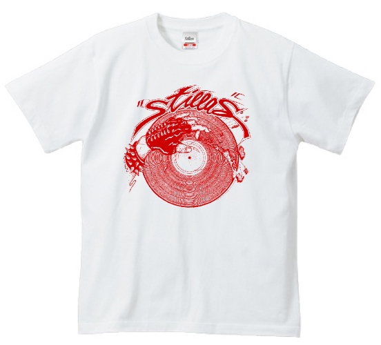 Stillas / STILLAS "SCRATCH T-SHIRT (WHITE M)