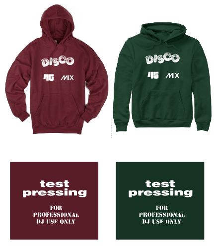 Stillas / STILLAS X TEST PRESSING "DISCO 45 MIX P/O HOODIE (GREEN XL)