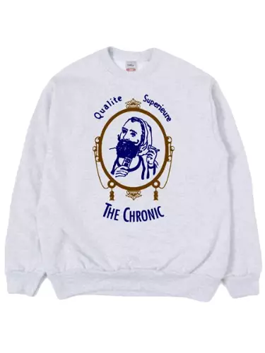 DR. DRE / ドクター・ドレー / STILLAS "THE CHRONIC"CREWNECK SHIRT (ASH GREY M)