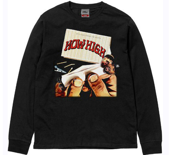 Stillas / STILLAS "HOW HIGH L/S T-SHIRT (BLACK XL)