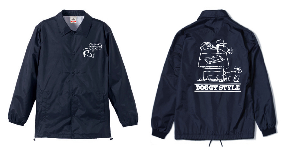 SNOOP DOGG (SNOOP DOGGY DOG) / スヌープ・ドッグ / STILLAS "WHAT'S MY NAME"COACH JACKET (NAVY L)