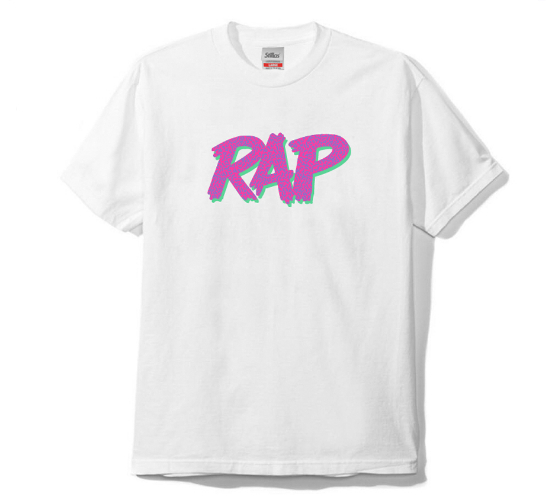 Stillas / STILLAS "STRICTLY RAP T-SHIRT (WHITE XL)