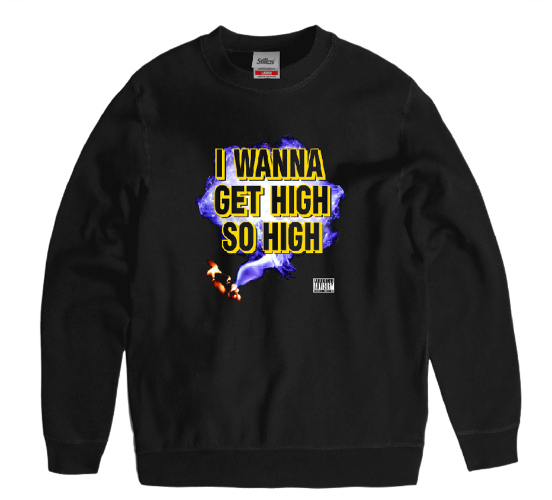 Stillas / STILLAS "SO HIGH CREWNECK SHIRT (BLACK M)