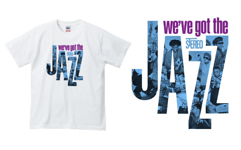 A TRIBE CALLED QUEST / ア・トライブ・コールド・クエスト / STILLAS "WE'VE GOT THE JAZZ" T-SHIRT (WHITE M)