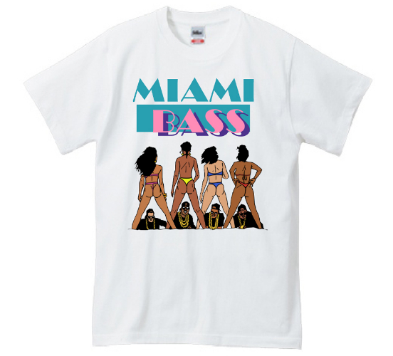 2 LIVE CREW / STILLAS "MIAMI BASS2 T-SHIRT (WHITE L)