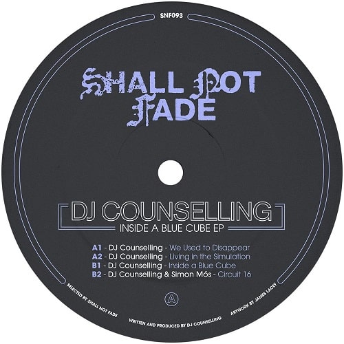 DJ COUNSELLING / INSIDE A BLUE CUBE EP [BLUE VINYL / LABEL SLEEVE]