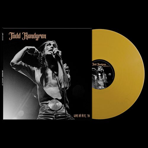TODD RUNDGREN (& UTOPIA) / トッド・ラングレン (&ユートピア) / LIVE IN NYC '78 (GOLD LP)