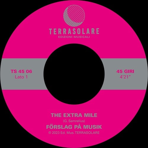 FORSLAG PA MUSIK / EXTRA MILE (7")