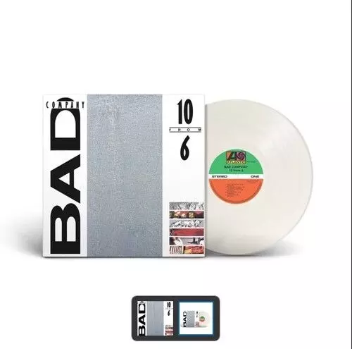 BAD COMPANY / バッド・カンパニー / 10 FROM 6 (ROCKTOBER) [TRANSLUCENT MILKY CLEAR VINYL] (CLEAR VINYL, BRICK & MORTAR EXCLUSIVE)