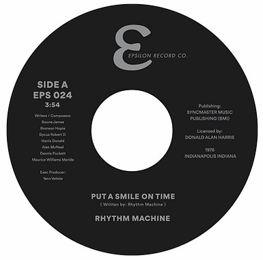 RHYTHM MACHINE / リズム・マシーン / PUT A SMILE ON TIME / CAN'T DO WITHOUT YOU (7")