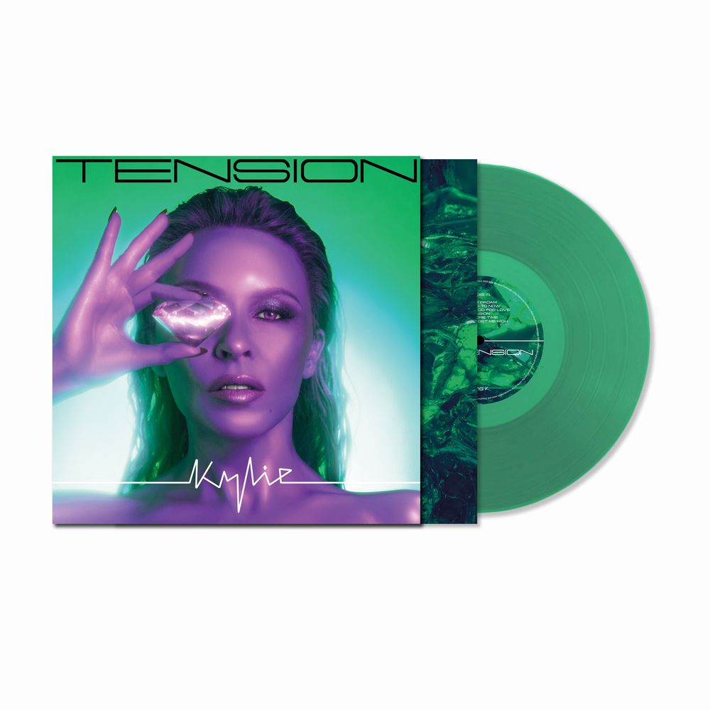 予約♪ KYLIE MINOGUE カイリー・ミノーグ / TENSION (GREEN VINYL) 3