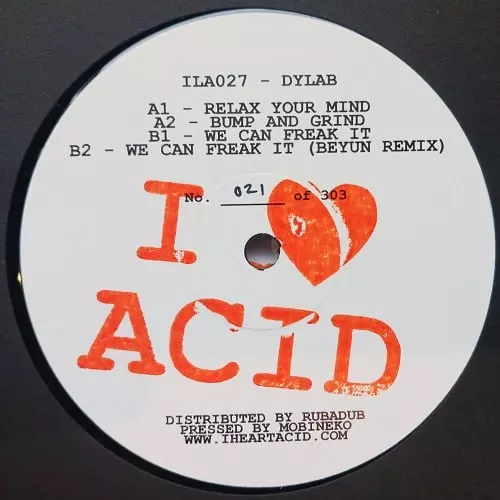 DYLAB / I LOVE ACID TWENTY SEVEN