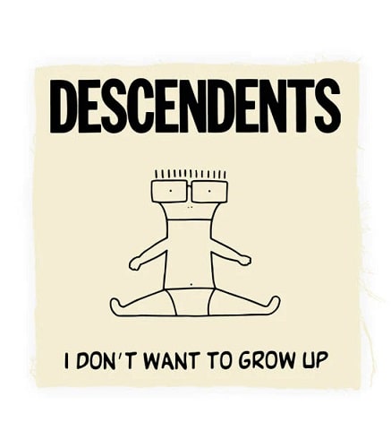 DESCENDENTS / I DON'T WANT TO GROW UP BACK PATCH