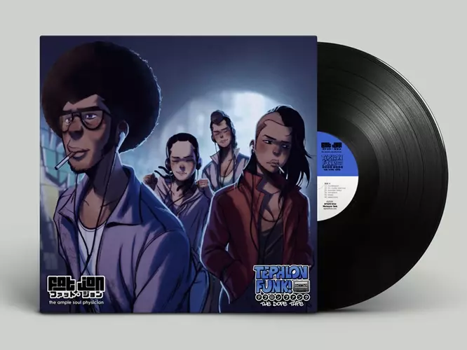 Fat Jon / Repaint Tomorrow 2LP ファット・ジョン・ジ