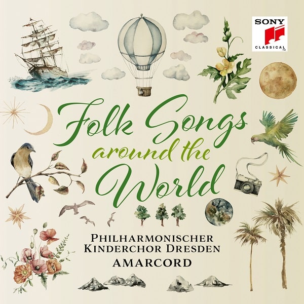 PHILHARMONISCHER KINDERCHOR DRESDEN / ドレスデン・フィルハーモニー児童合唱団 / FOLK SONGS-AROUND THE WORLD