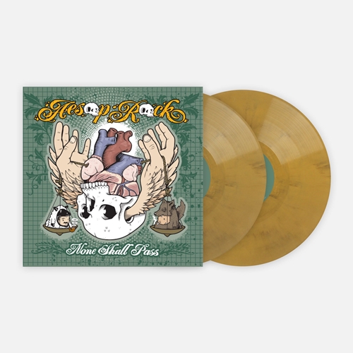 AESOP ROCK / エイソップ・ロック / NONE SHALL PASS "2LP"(GOLD AND BLACK MARBLE VINYL )