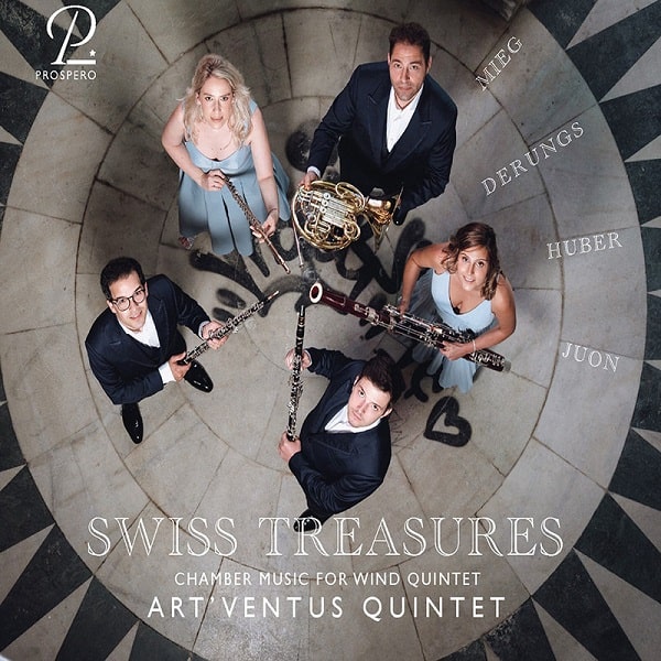 ART'VENTUS QUINTET / アルト・ヴェントゥス木管五重奏団 / SWISS TREASURES - UNKNOWN SWISS MUSIC FOR WIND QUINTET