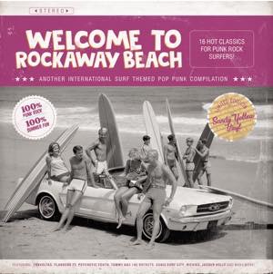 V.A. (WATERSLIDE RECORDS) / WELCOME TO ROCKAWAY BEACH (YELLOW VINYL)