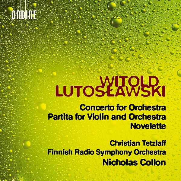 NICHOLAS COLLON / ニコラス・コロン / LUTOSLAWSKI:CONCERTO FOR ORCHESTRA